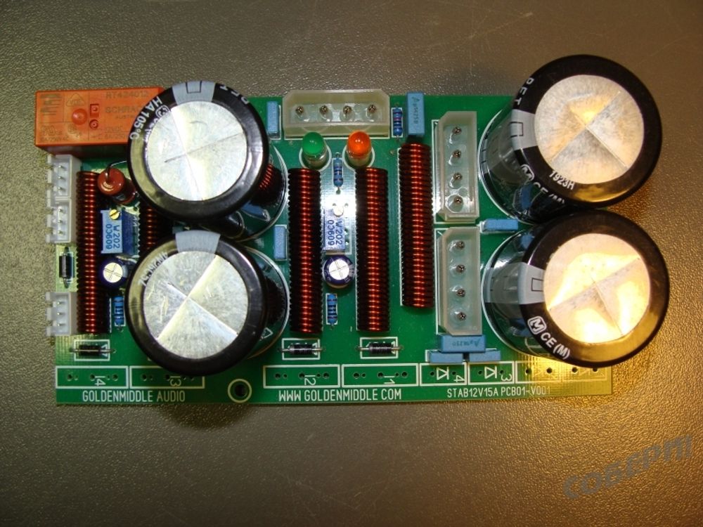 "STAB12В15А" двухступенчатый параллельный стабилизатор набор для сборки