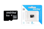 8 Gb microSD Smartbuy Class 10 без адаптера