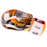 Боксерские перчатки Twins FBGVL3-52 Gold/White
