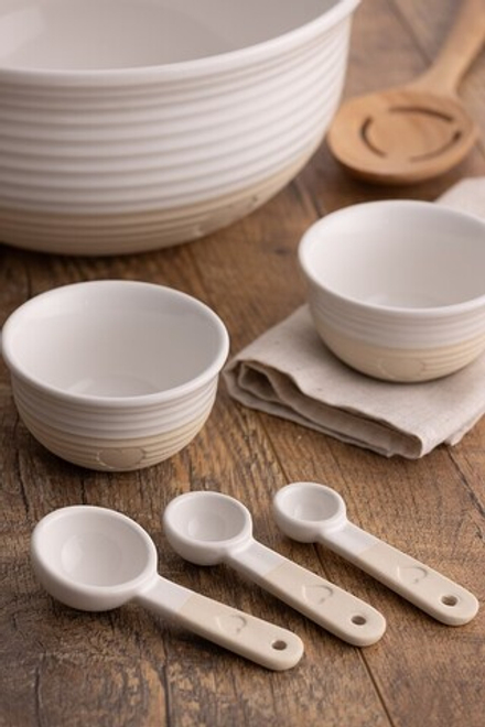 Салатник Mason Cash Rustic Charm, каменная керамика, 26 см, бежевый