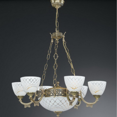 Люстра Reccagni Angelo l.7052/6+2 классика