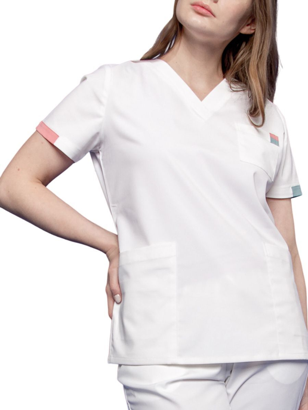 Туника медицинская женская Pulse 254 Alabama, R143 пурпурно-фиолетовый, L