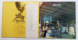 Винтажная виниловая пластинка Сборник Santana Gold Disc (Japan 1974)
