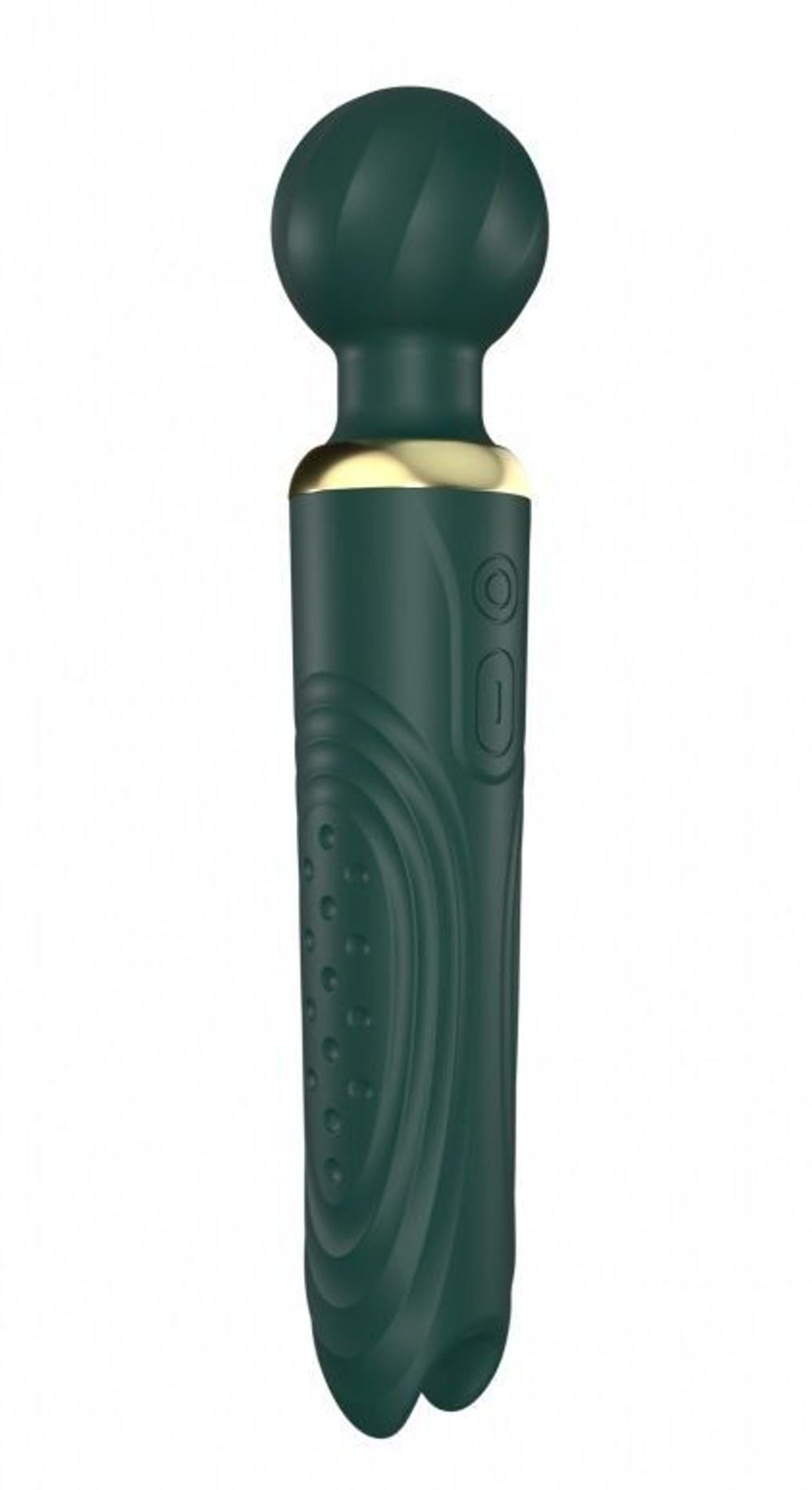 Вибратор‑wand Secwell SW3013 – двусторонний, 10 режимов, 22 см