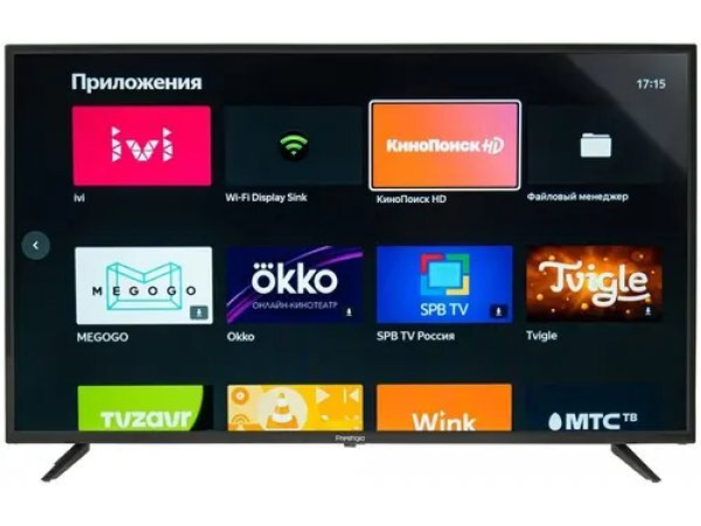 LED телевизор 4K UltraHD Prestigio PTV43SS08XCISML