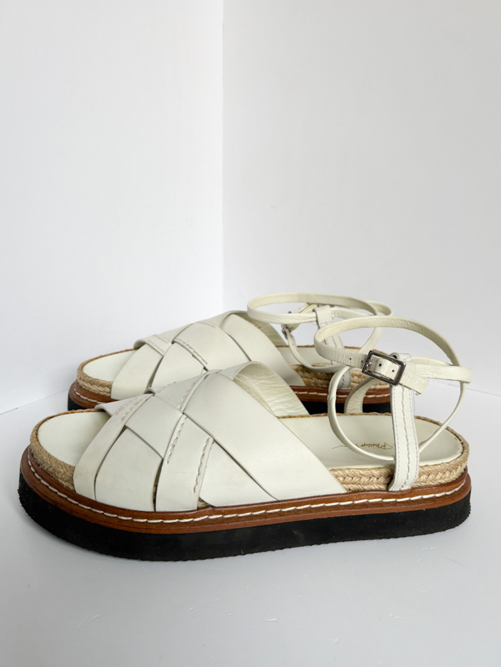 Кожаные босоножки Phillip Lim, 39