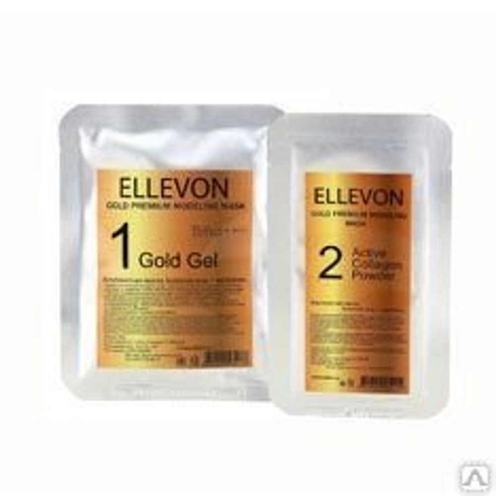 Маска для лица Ellevon Gold Premium Modeling Mask Альгинатная маска с золот