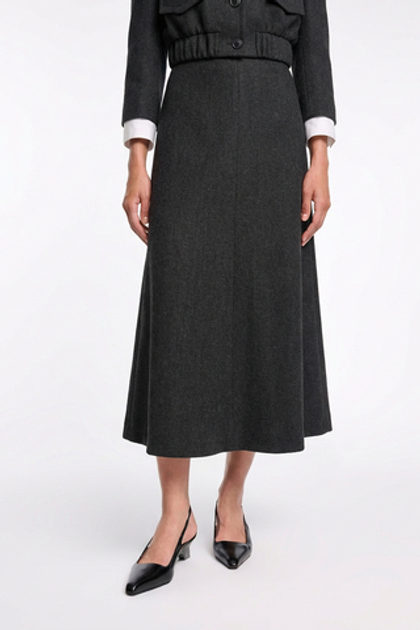Dorothee Schumacher Юбка миди с шерстью