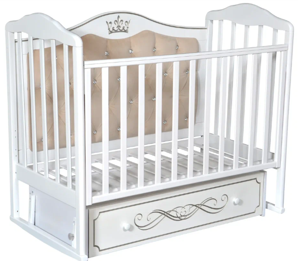 Кровать Кедр Helen 7 (ящик,маятник)