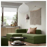 Диван угловой - IKEA JÄTTEBO/JATTEBO, 71x160x229см, зеленый, ЙЕТТЕБО ИКЕА