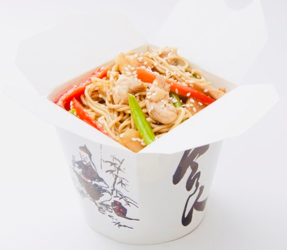 Wok с курицей
