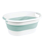 Таз ФЛЕКС 25 л овальный складной с ручками, материал- полипропилен, ТЭП М2517