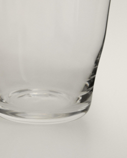 Zara Home стакан из стекла, цвет прозрачный, 10 см · 0274/401