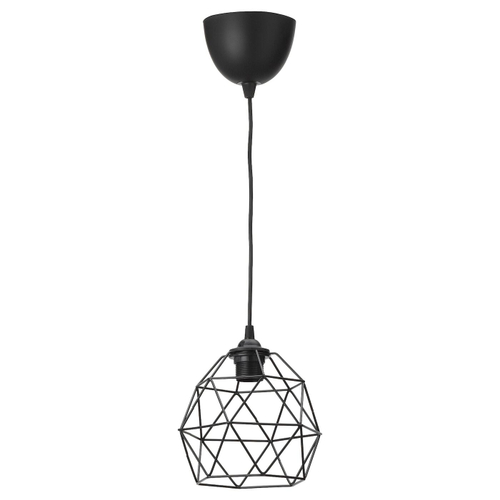 Подвесной светильник IKEA BRUNSTA / HEMMA, Черный, 20 см