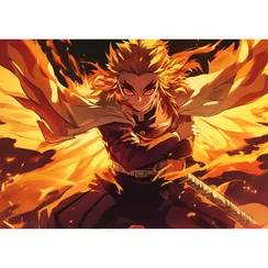 Постер Kyoujurou Rengoku - Demon Slayer