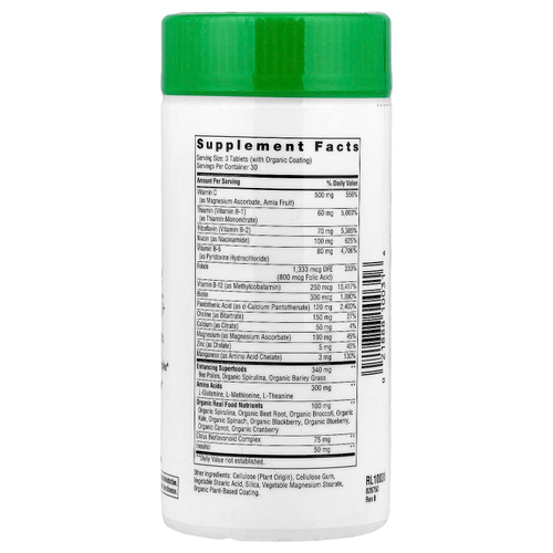 Rainbow Light, Complete B-Complex+™, 90 таблеток