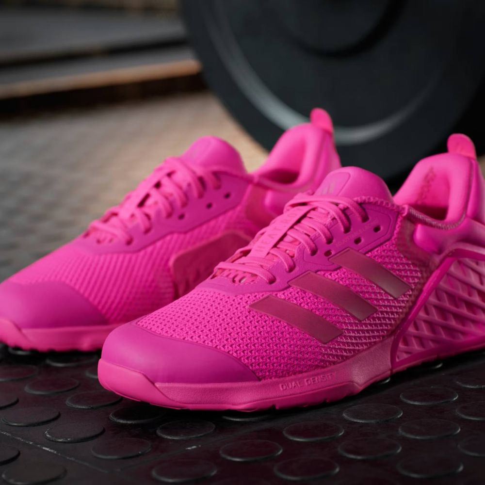 Кроссовки женские Adidas Dropset 3 (Розовые)