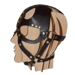 Кожаная маска-шлем Лектор Sitabella BDSM Accessories 6054-1