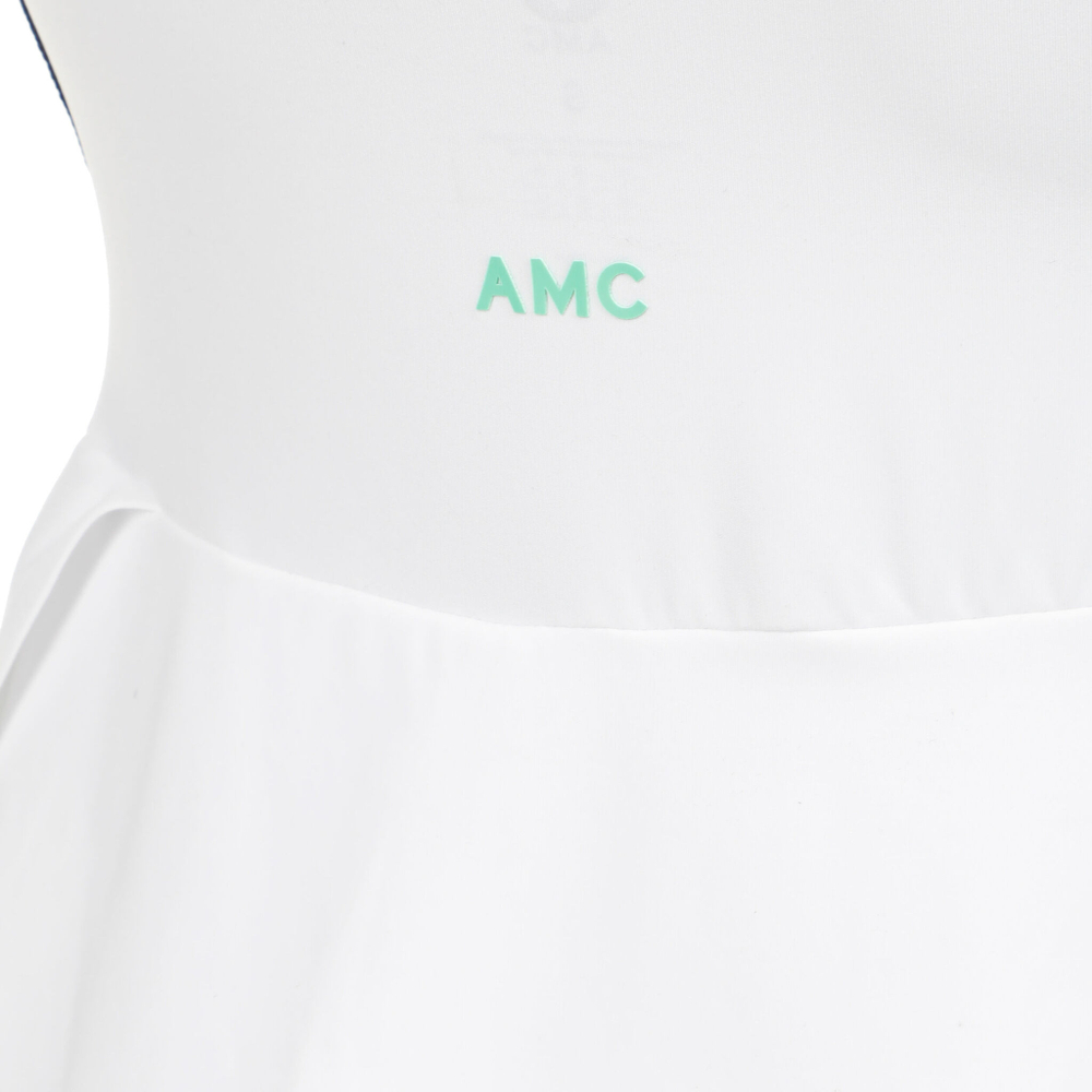 Женская теннисное платье Castore AMC Dress Women - White, Dark Blue