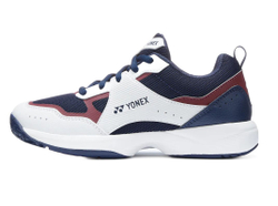 Детские теннисные кроссовки Yonex Power Cushion Pro-Move Junior - white/navy/red
