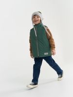 Жилет на молнии с капюшоном "Ель"