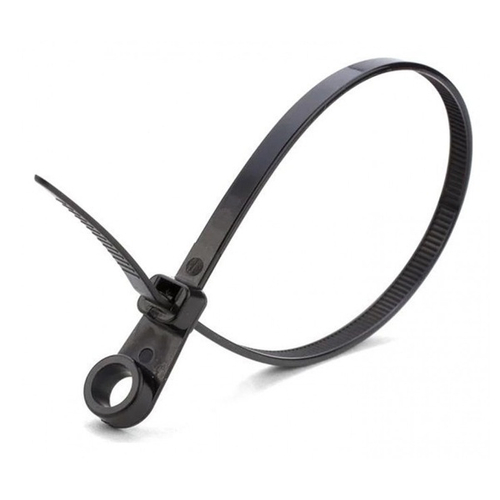 Стяжка нейлоновая КСО 5х220мм черная [упаковка 100шт] Fortisflex 80534