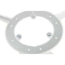 ULE-Q930-42W-4000K IP40 CLEAR Светильник-модуль светодиодный с драйвером. 220В. диаметр 265мм. Белый свет 4000K. Угол 180градусов. TM Volpe