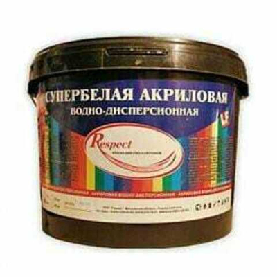Краска супербелая интерьерная. 7 кг.