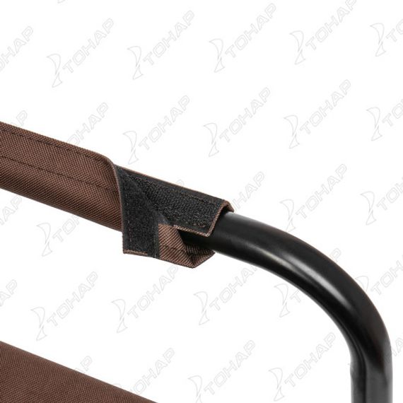 Кресло директорское с отк.стол. труба d22 коричнев (T-PR-DC-95100T-BN) PREMIER fishing (пр-во Тонар)