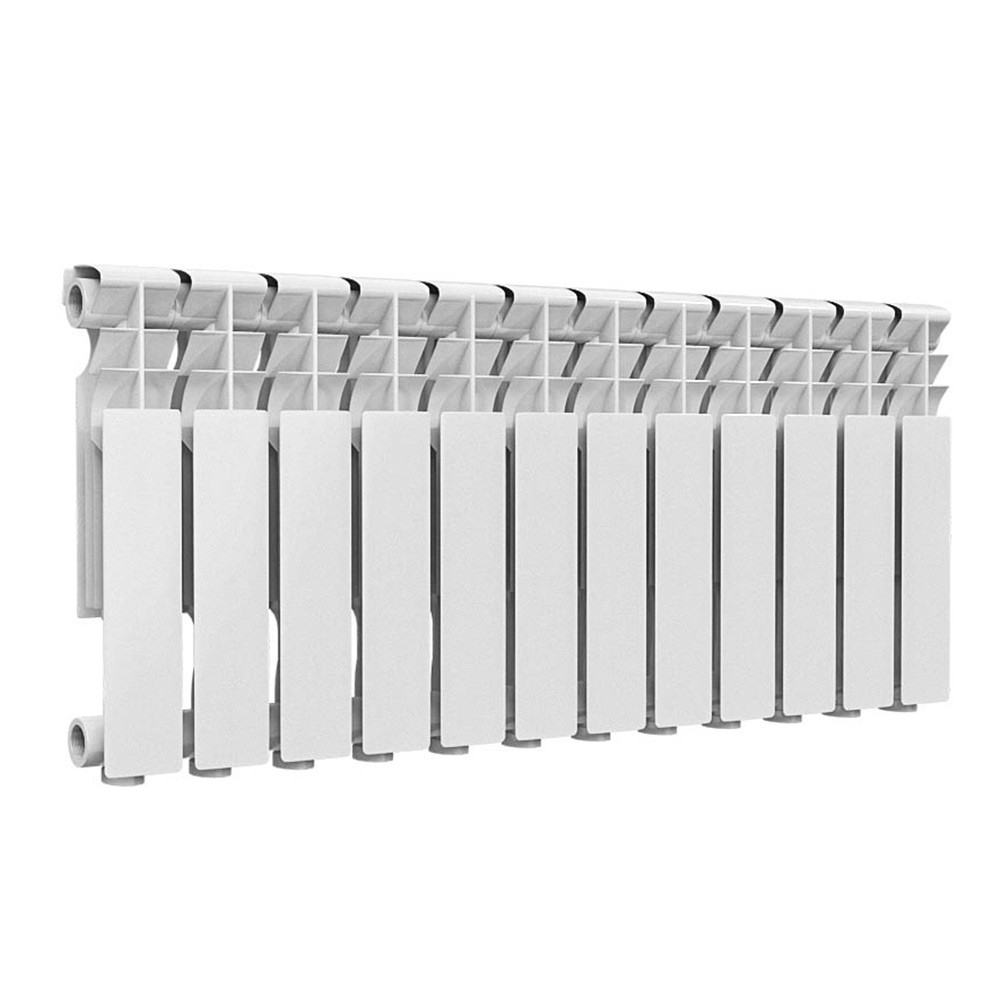 Радиатор алюминиевый Ogint Delta Plus 350 12 секций белый RAL 9016