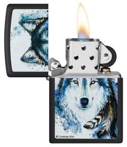 Зажигалка Zippo Feed the Good Wolf (48936) 3