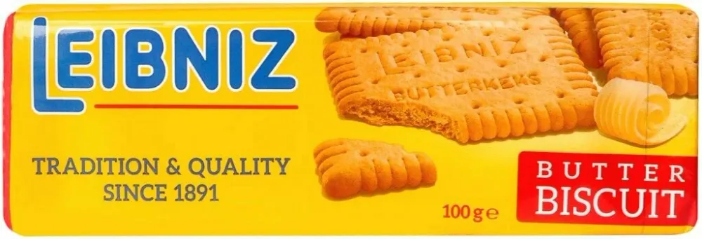 Печенье BAHLSEN Leibniz Butter biscuit сливоч. 100 г.