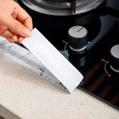 Лента бордюрная для ванн и раковин 80мм*3,2м, самоклеящаяся, BZ-9307B