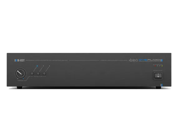 CVGAUDIO M-83T профессиональный микшер-усилитель, мощность 80W/100V