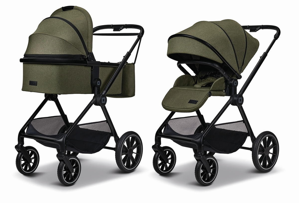 Коляска 2 в 1 Moon Clicc 2025 Moss/Melange
