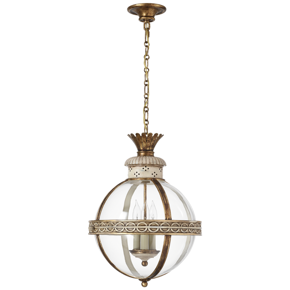 Люстра Visual Comfort Crown Top Banded Globe Lantern