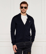 Хлопковый свитер Aeronautica Militare - темно-синий(MA1390L415)