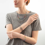 Браслет Coeur de Lion Multicolour Silver 0146/32-1517 17