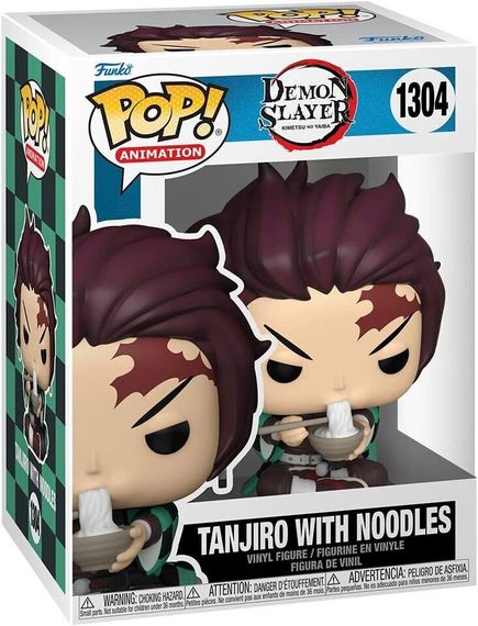 Funko Pop! POP Animation: Demon Slayer- Tanjiro w/Noodles