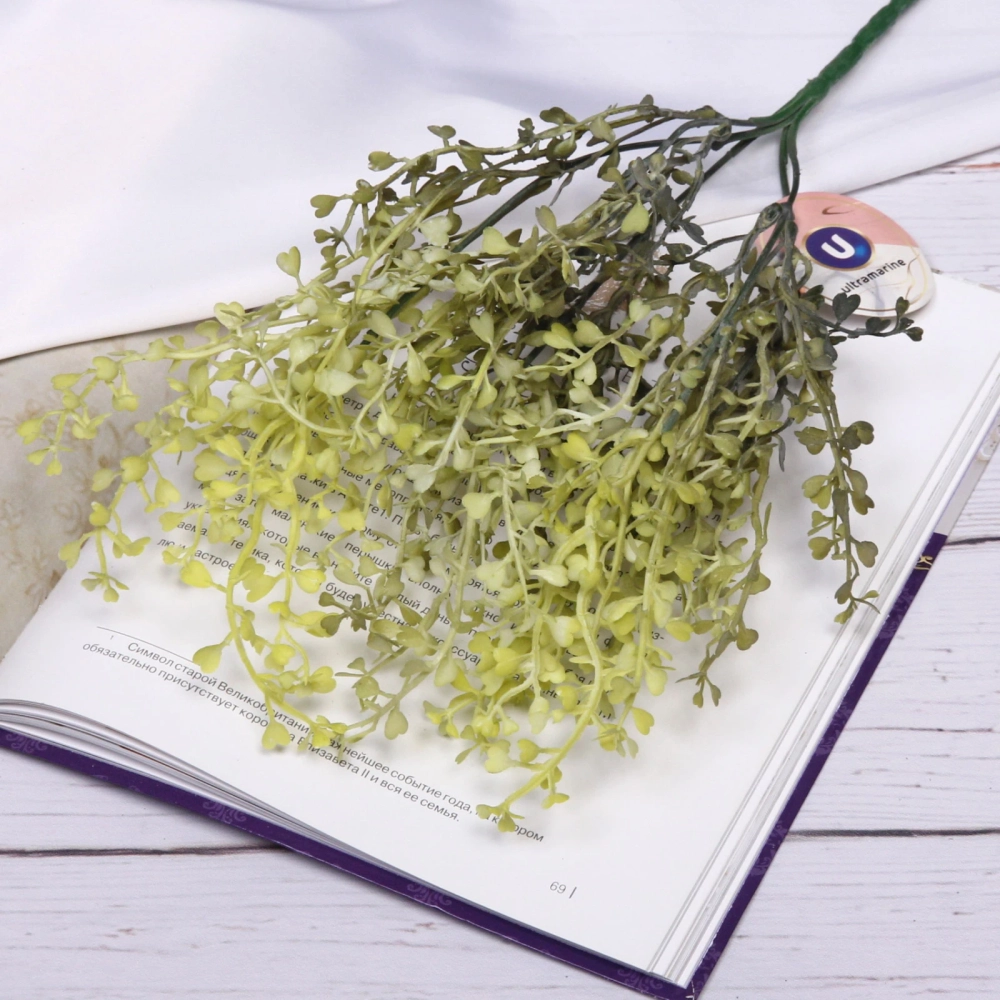 Искусственные цветы «Фантазия» 37см цвет свежая зелень 25