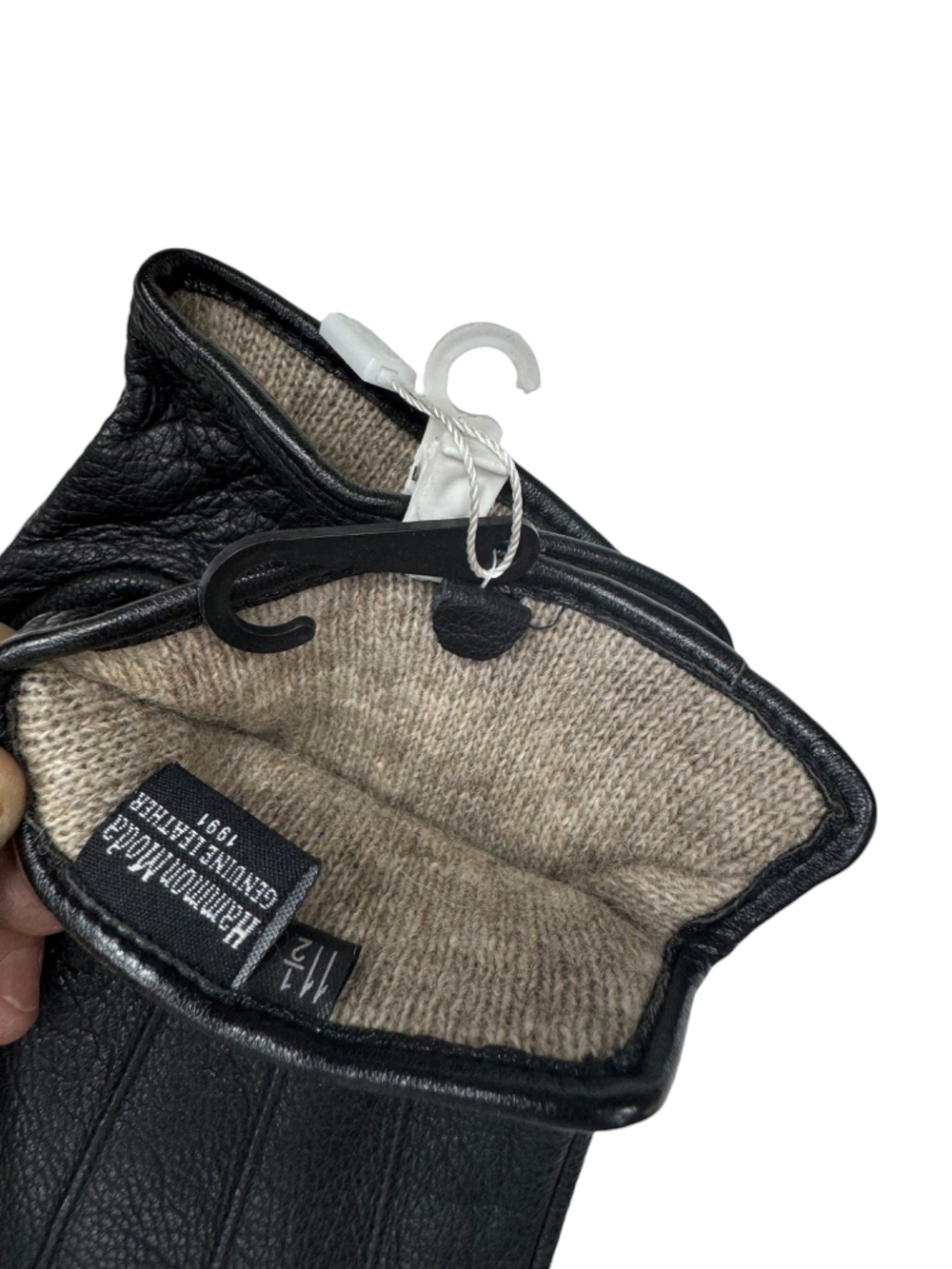 Перчатки. Мужские. Материал верха: Кожа оленя высокого качества. Подклад: Трикотаж-шерсть. 5 шт в упаковке.