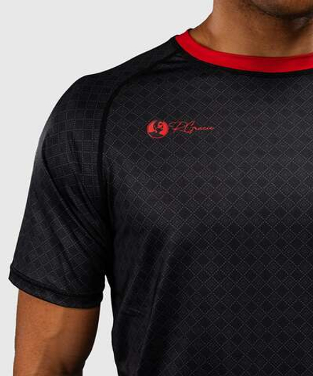 Футболка спортивная Venum x Roger Gracie Black/Red