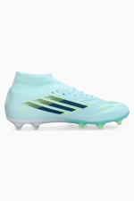 Бутсы adidas F50 League Mid FG/MG для женщин - бирюзовый