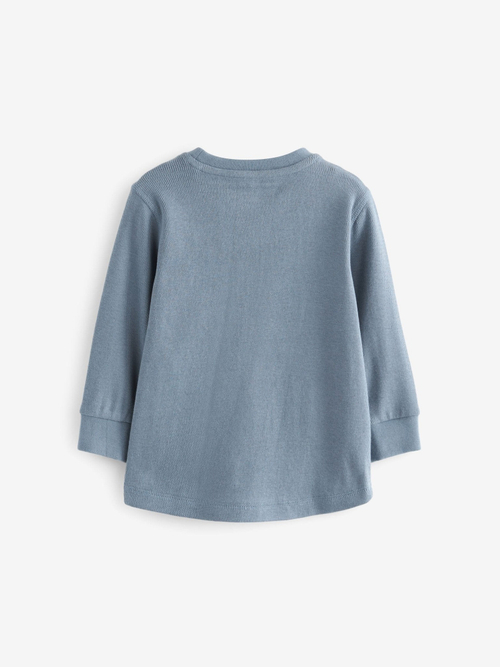 Лонгслив для мальчика Next D37-382, 3 шт., Черный, Синий