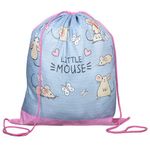 Мешок для обуви ПИФАГОР, 1 отделение, полиэстер, 42х34 см, "Mice", 270904