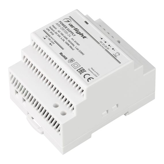 Блок питания Arlight ARV-DR100-24 24V 100W IP20 4,2A 031087
