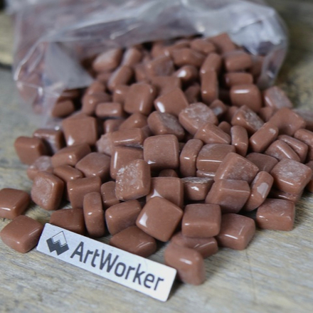 FLORY12 AW059 Стеклянная мозаика 12х12 мм 0,5 кг