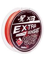 Шнур плетеный для рыбалки Helios Extrasense X4 PE Green 150m 1.0/15LB 0.17mm (HS-ES-X4-1/15LB)