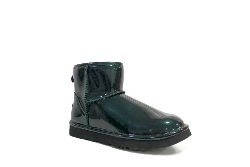 UGG Jimmy Choo Mini Patent II Emerald