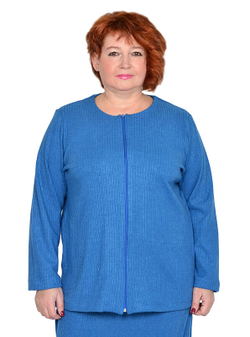 Жакет с молнией Каскад